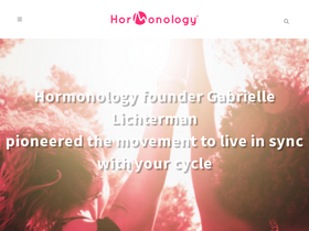 'myhormonology.com' screenshot