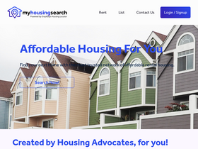 'myhousingsearch.com' screenshot
