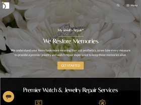 'myjewelryrepair.com' screenshot