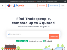 'myjobquote.co.uk' screenshot