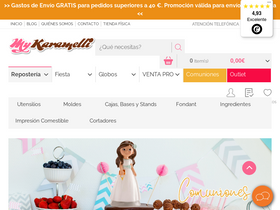 'mykaramelli.com' screenshot