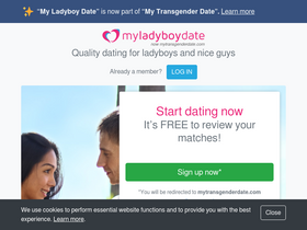 'myladyboydate.com' screenshot