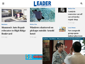 'myleaderpaper.com' screenshot