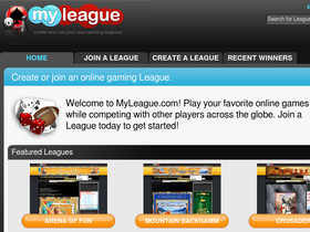 'myleague.com' screenshot