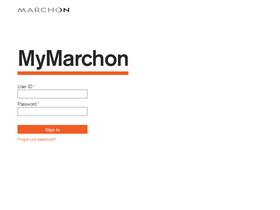 'mymarchon.com' screenshot