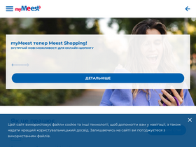 'mymeest.com' screenshot