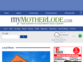 'mymotherlode.com' screenshot