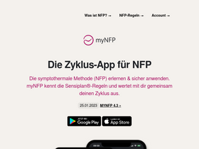 'mynfp.de' screenshot