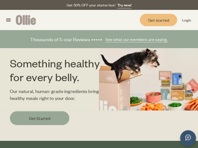 'myollie.com' screenshot