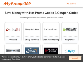 'mypromo365.com' screenshot