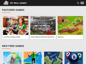 'myrealgames.com' screenshot