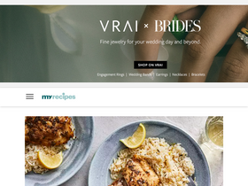 'myrecipes.com' screenshot