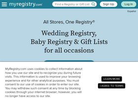 'myregistry.com' screenshot