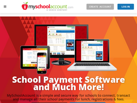 'myschoolaccount.com' screenshot