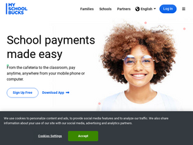 'myschoolbucks.com' screenshot