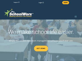 'myschoolworx.com' screenshot