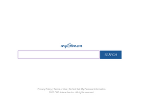 'mysimon.com' screenshot