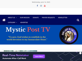 'mysticpost.com' screenshot
