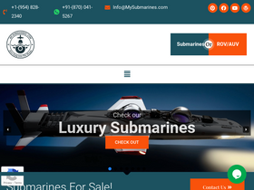 'mysubmarines.com' screenshot