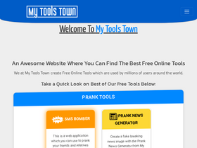 'mytoolstown.com' screenshot