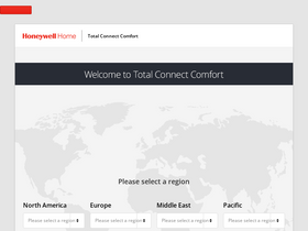 'mytotalconnectcomfort.com' screenshot