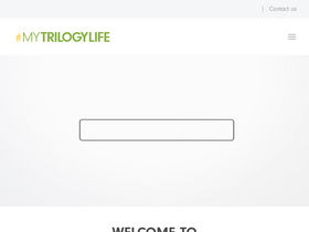 'mytrilogylife.com' screenshot
