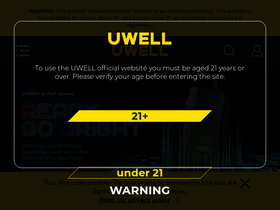 'myuwell.com' screenshot