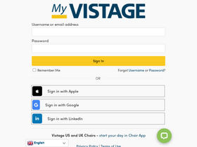 'myvistage.com' screenshot