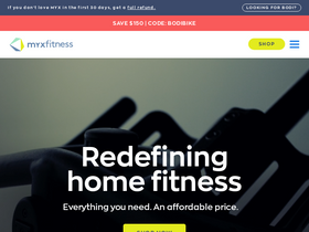 'myxfitness.com' screenshot