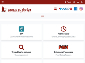 'mzkopole.pl' screenshot