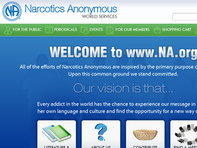 'web.na.org' screenshot