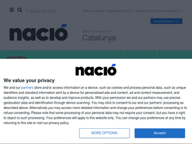 'naciodigital.cat' screenshot