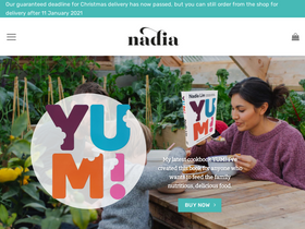 'nadialim.com' screenshot