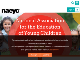 'naeyc.org' screenshot