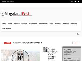 'nagalandpost.com' screenshot
