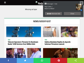 'naijagoodies.com.ng' screenshot