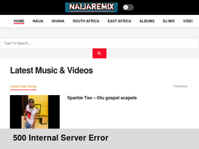 'naijaremix.com' screenshot