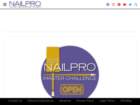 'nailpro.com' screenshot