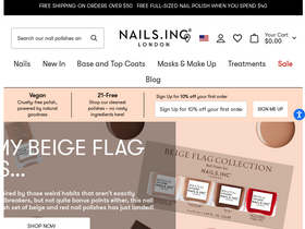 'nailsinc.com' screenshot