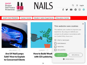 'nailsmag.com' screenshot