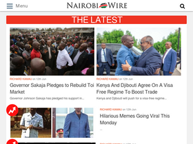 'nairobiwire.com' screenshot