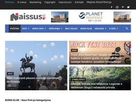 'naissus.info' screenshot