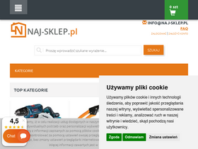 'naj-sklep.pl' screenshot