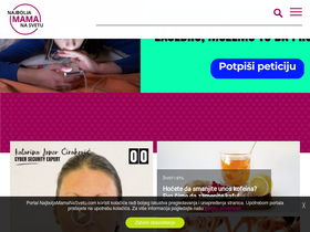 'najboljamamanasvetu.com' screenshot