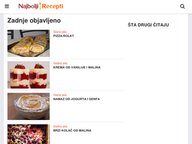 'najbolji-recepti.com' screenshot