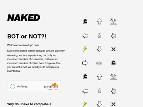 'nakedcph.com' screenshot