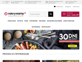 'nakrywamy.pl' screenshot