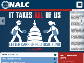 'nalc.org' screenshot