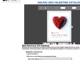 'nalpac.com' screenshot
