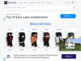 'namemc.com' screenshot